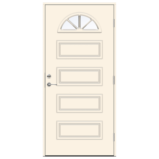 YTTERDÖRRSSET HÄNDEL VIT NCS S 0502-Y 105MM KARM 10X20H | Beijerbygg Byggmaterial